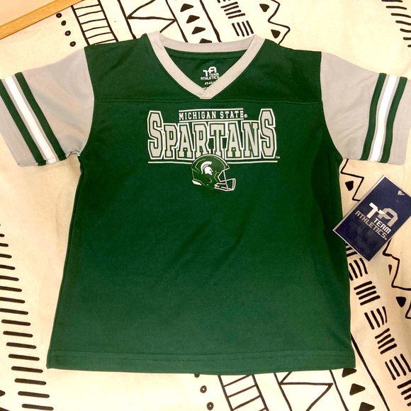 Team Apparel Other - NWT,  Toddler MICHIGAN STATE SPARTANS Jersey, Size 4T 👕